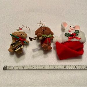 Avon Merry Marchers & Peek-a-Boo Ornaments